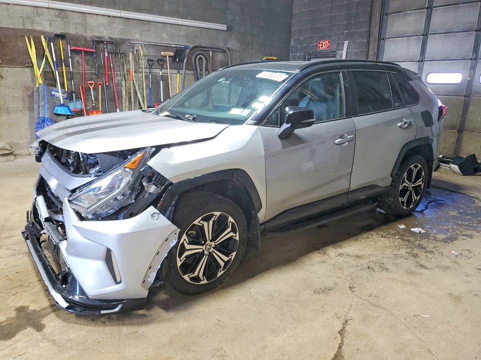 2021 Toyota Rav 4 VIN JTMEB3FV4MD017841 COPART salvage auction — FRONT END, Ny - Mv-907A Dism-Unsatisfied Lien, sold $12,100 on 2026-07-13 (photo 1)