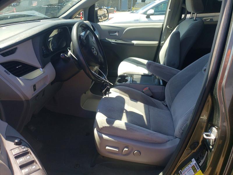 2018 Toyota Sienna VIN 5TDJZ3DC1JS193256 COPART salvage auction — FRONT END, Id - Salvage Certificate Of Title, sold $4,150 on 2026-07-02 (photo 7)