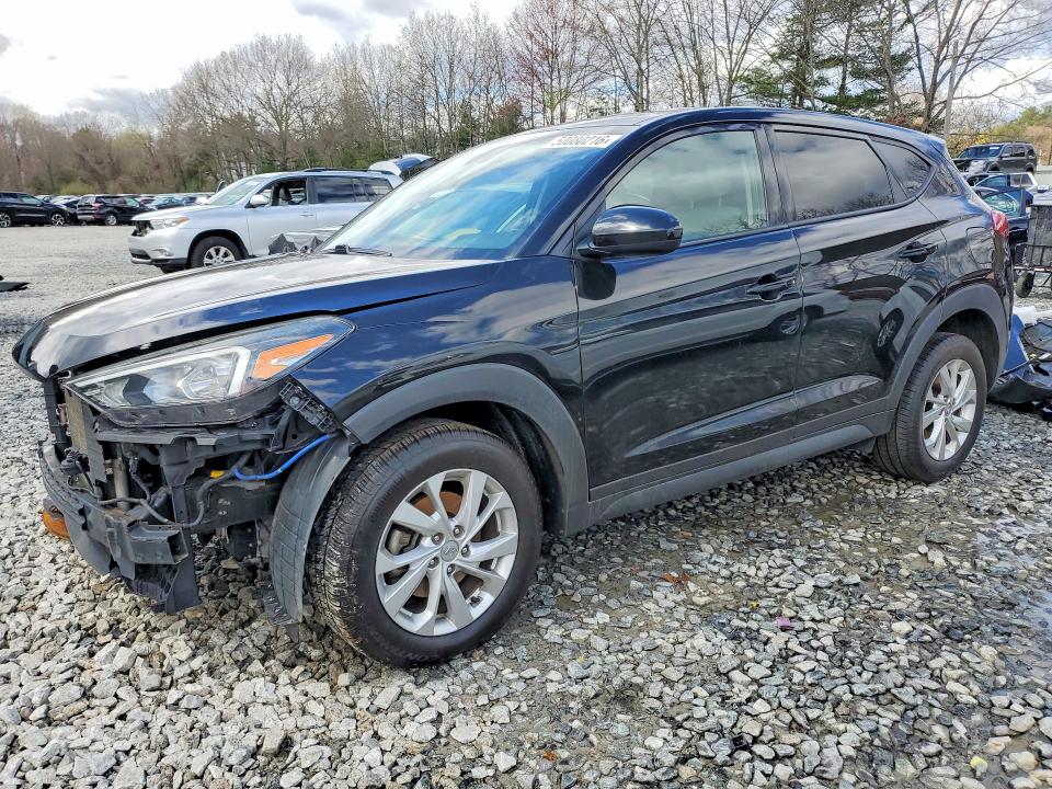 2020 Hyundai Tucson VIN KM8J23A46LU156957 COPART salvage auction — FRONT END, Id - Salvage Certificate Of Title, sold $2,200 on 2026-07-22 (photo 1)