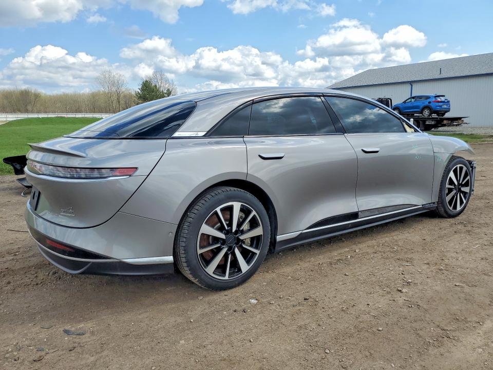 2024 Lucid motors Air VIN 50EA1TEA6RA004674 COPART salvage auction — FRONT END, OH - CERT OF TITLE-SALVAGE (P), sold $4,600 on 2026-07-27 (photo 3)