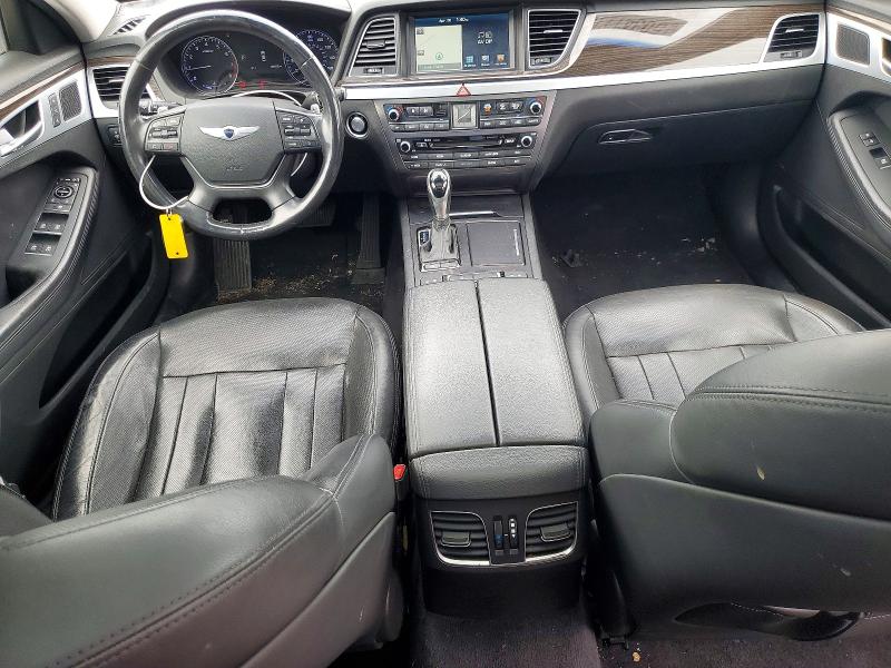 2015 Hyundai Genesis VIN KMHGN4JE6FU070603 COPART salvage auction — REAR END, Tx - Salvage Vehicle Title, sold $1,950 on 2026-07-27 (photo 8)