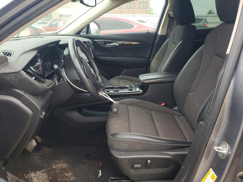 2022 Buick Envision VIN LRBAZLR41ND109566 COPART salvage auction — HAIL, Ks - Cert Of Title-Salvage, sold $5,700 on 2026-07-09 (photo 7)