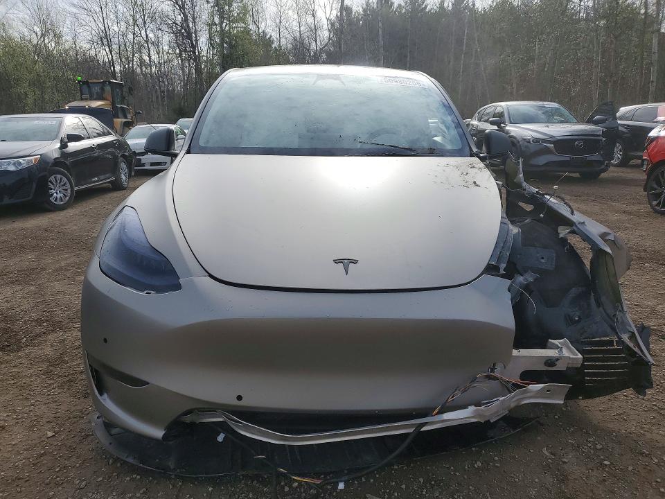2022 Tesla Model y VIN 7SAYGDEF2NF314389 COPART salvage auction — FRONT END, On - Permit No Brand - Unfit, sold $8,400 on 2026-07-07 (photo 5)