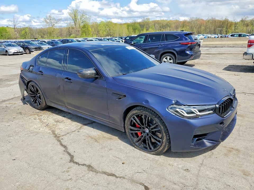 2023 BMW M5 VIN WBS83CH0XPCM82445 COPART salvage auction — REAR END, NY, sold $20,200 on 2026-07-21 (photo 4)