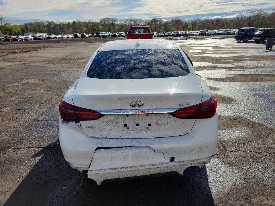2019 Infiniti VIN JN1EV7AR8KM557668 COPART salvage auction — FRONT END, Salvage Title, sold $1,000 on 2026-07-10 (photo 6)
