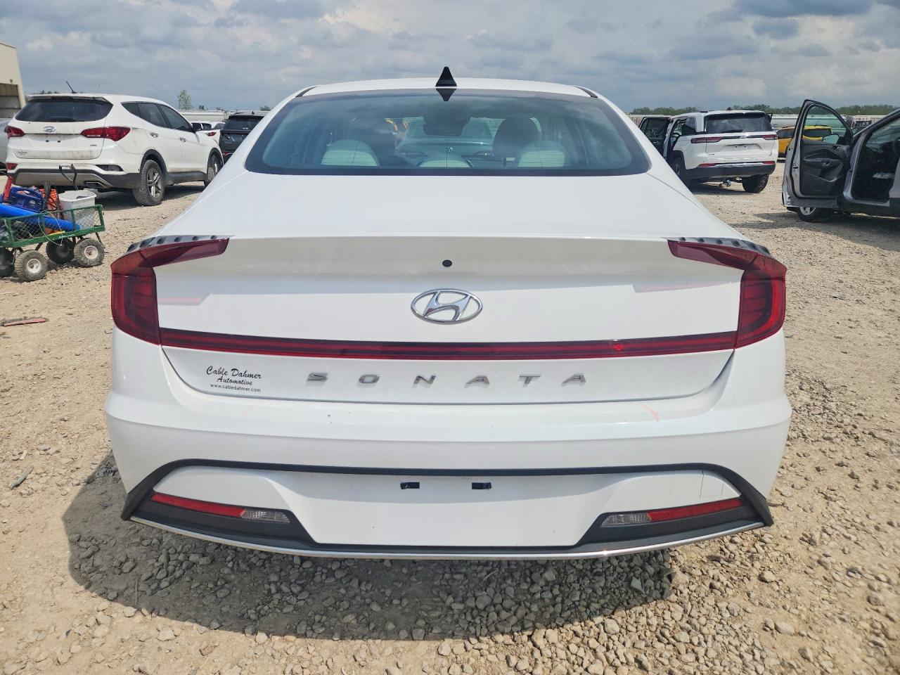 2023 Hyundai Sonata VIN KMHL24JA9PA323324 COPART salvage auction — Front End, MO - SALVAGE CERTIFICATE OF TITLE, sold $5,500 on 2026-06-30 (photo 6)