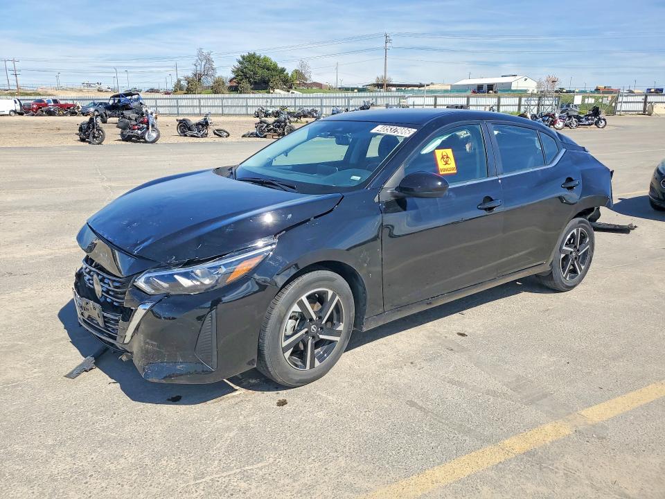 2025 Nissan Sentra VIN 3N1AB8CV7SY367218 COPART salvage auction — REAR END, Fl - Certificate Of Destruction, sold $2,750 on 2026-07-09 (photo 1)