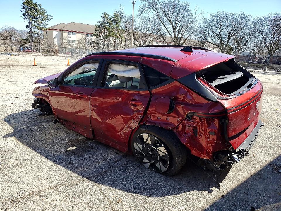 2025 Hyundai Kona VIN KM8HB3AB0SU307433 COPART salvage auction — ALL OVER, FL - CERT OF TITLE SLVG REBUILDABLE, sold $2,300 on 2026-07-20 (photo 2)