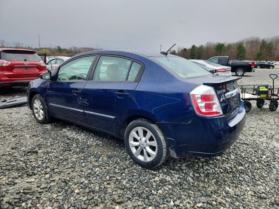 2012 Nissan Sentra VIN 3N1AB6AP9CL667141 COPART salvage auction — FRONT END, Ma - Cert Of Title-Reconstrctd Coll, sold $750 on 2026-07-06 (photo 2)