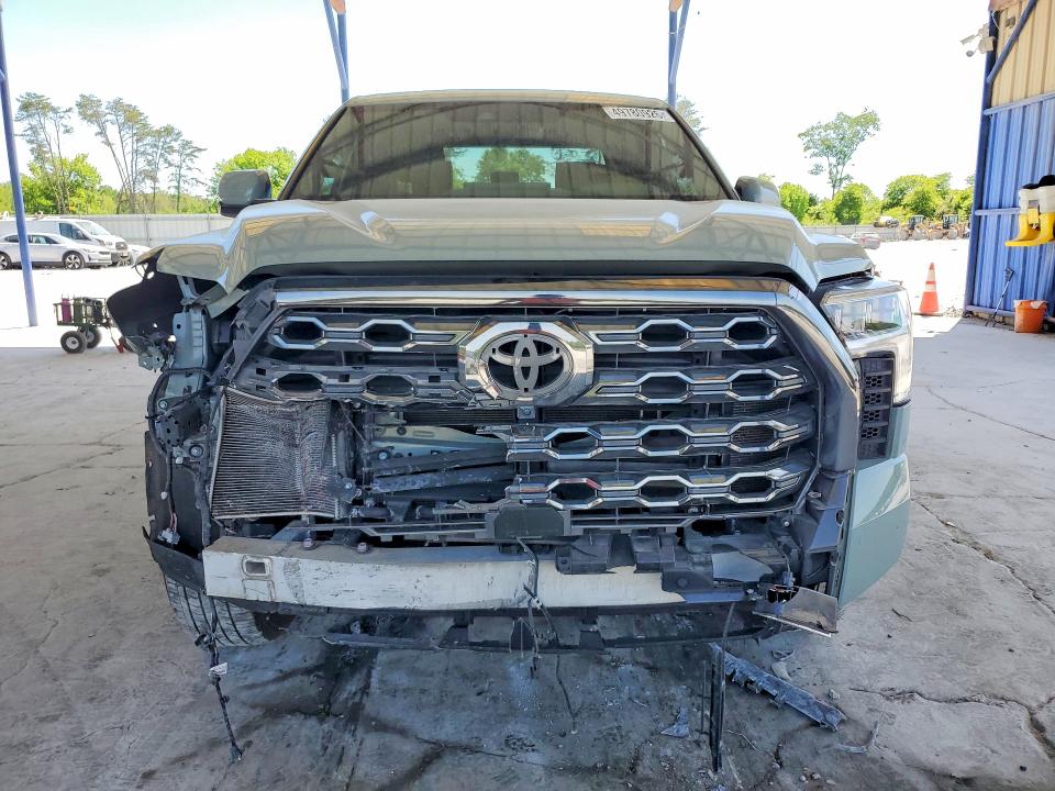 2025 Toyota Tundra VIN 5TFNA5DBXSX270343 COPART salvage auction — FRONT END, Ga - Cert Of Title-Salvage, sold $30,000 on 2026-07-09 (photo 5)