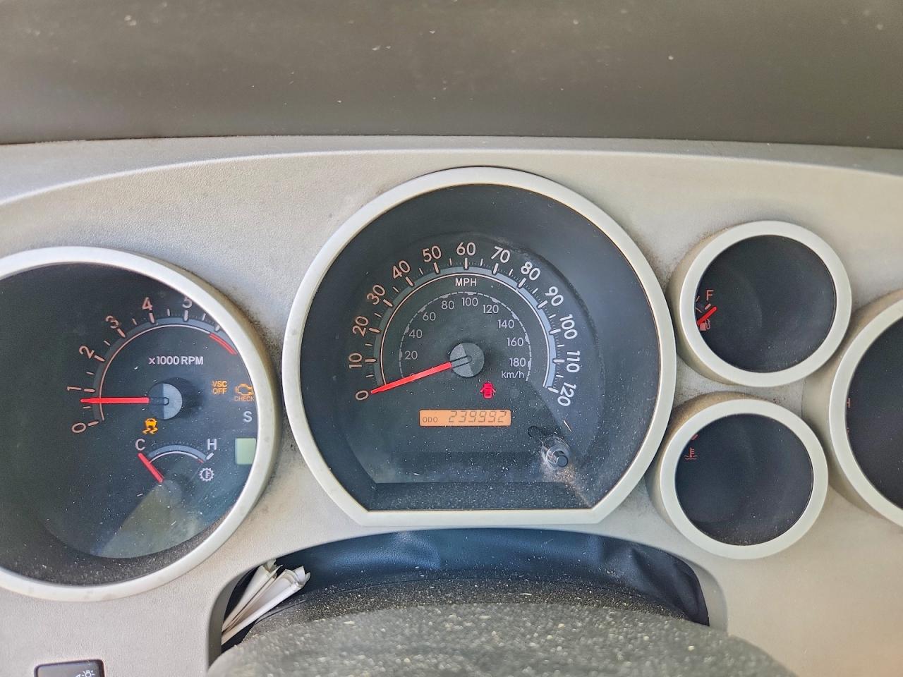 2007 Toyota Tundra VIN 5TBEV541X7S464727 COPART salvage auction — Side, TX - SALVAGE VEHICLE TITLE, sold $4,450 on 2026-06-25 (photo 9)