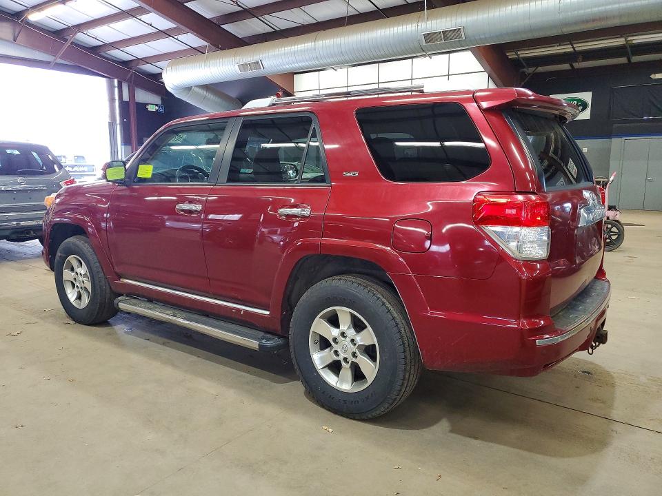 2011 Toyota 4runner VIN JTEBU5JR0B5066380 COPART salvage auction — MINOR DENT/SCRATCHES, Nh - Certificate Of Title, sold $8,200 on 2026-07-09 (photo 2)