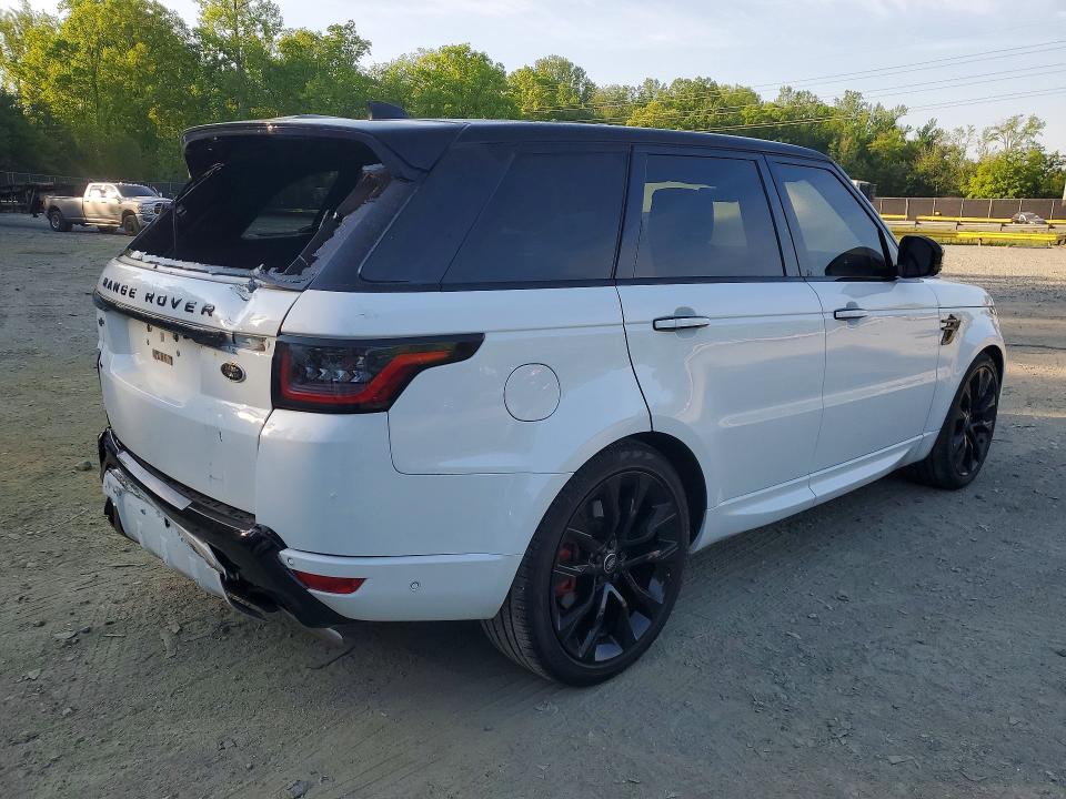 2020 Land rover Range rover sport VIN SALWS2RU9LA731264 COPART salvage auction — SIDE, Md - Cert Of Salvage < 75% Damage, sold $12,400 on 2026-07-24 (photo 3)
