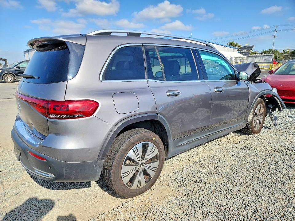 2023 Mercedes-benz Eqb VIN W1N9M0CB7PN037822 COPART salvage auction — FRONT END, Ca - Salvage Certificate, sold $6,900 on 2026-07-28 (photo 3)