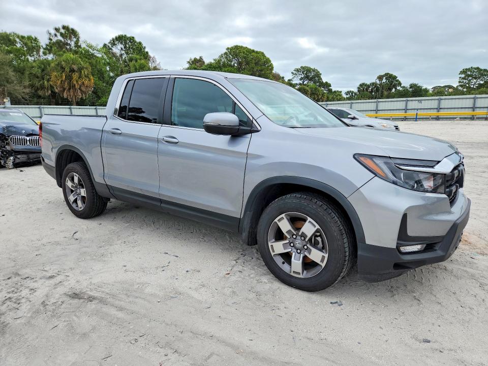 2024 Honda Ridgeline VIN 5FPYK3F59RB004748 COPART salvage auction — FRONT END, Salvage Title, sold $10,900 on 2026-08-19 (photo 4)