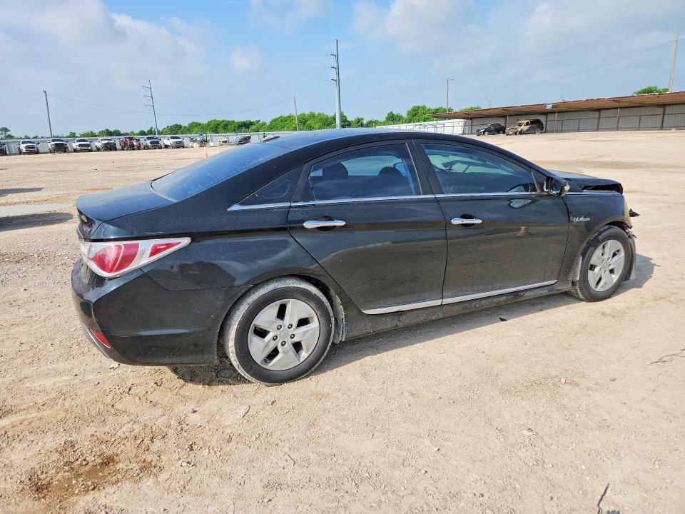 2012 Hyundai Sonata VIN KMHEC4A43CA032960 COPART salvage auction — FRONT END, Tx - Salvage Vehicle Title, sold $600 on 2026-07-08 (photo 3)