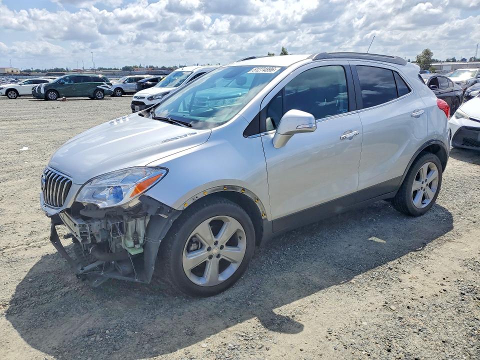 2016 Buick Encore VIN KL4CJASB2GB569987 COPART salvage auction — FRONT END, CA - SALVAGE CERTIFICATE, sold $1,750 on 2026-09-03 (photo 1)