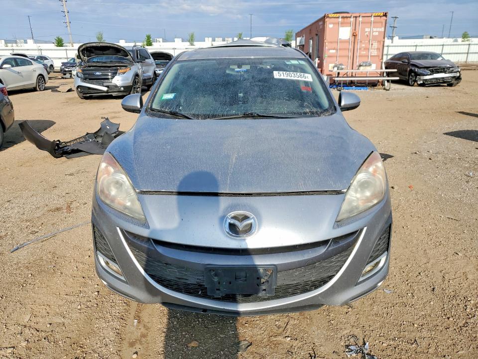 2011 Mazda 3 VIN JM1BL1K54B1498022 COPART salvage auction — REAR END, Il - Salvage Certificate, sold $275 on 2026-07-16 (photo 5)