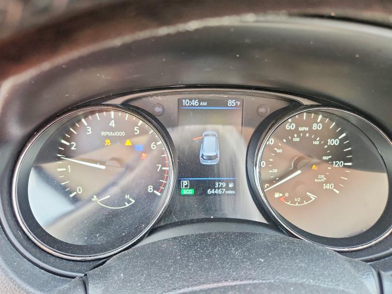 2020 Nissan Rogue VIN JN8AT2MT7LW035653 COPART salvage auction — FRONT END, Mi - Certificate Of Title, sold $3,000 on 2026-07-15 (photo 9)