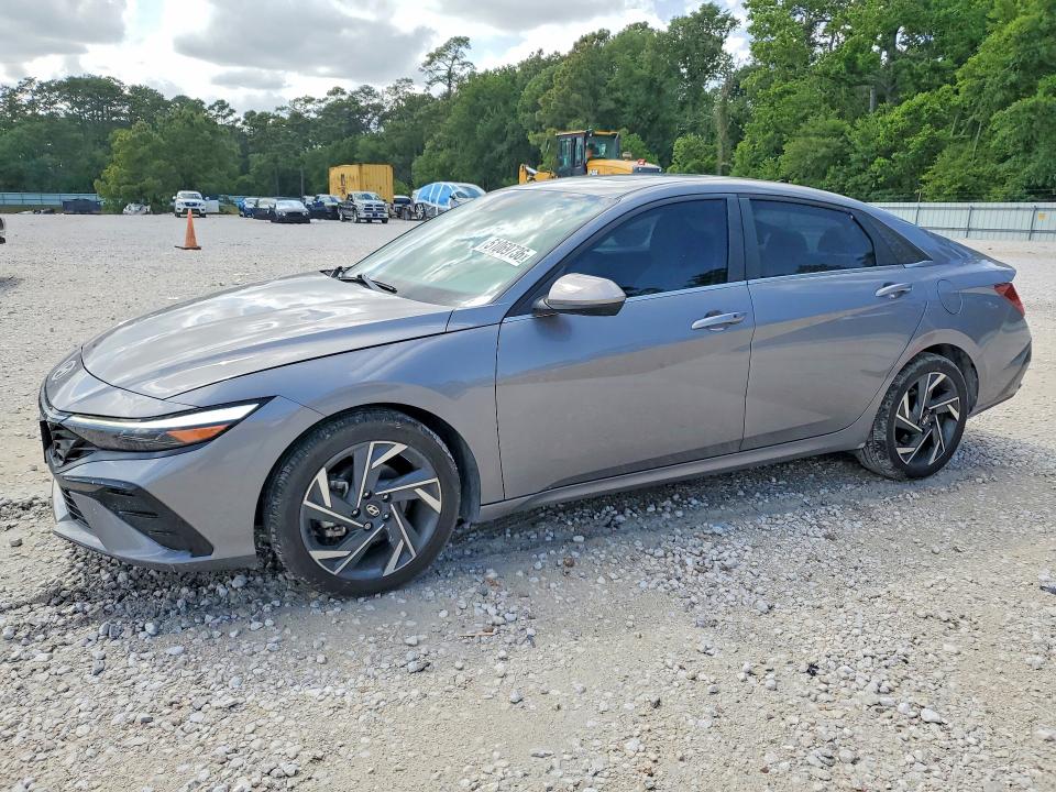 2024 Hyundai Elantra VIN KMHLS4DG3RU746725 COPART salvage auction — SIDE, Tx - Certificate Of Title, sold $6,800 on 2026-07-14 (photo 1)