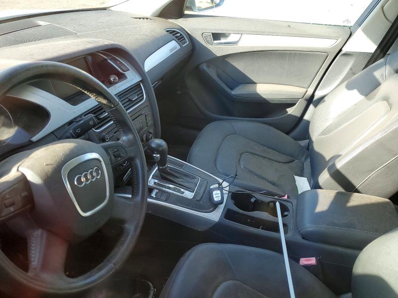 2009 Audi A4 VIN WAUSF78K49N025082 COPART salvage auction — FRONT END, Ab - Oop - Salvage, sold $475 on 2026-07-28 (photo 8)