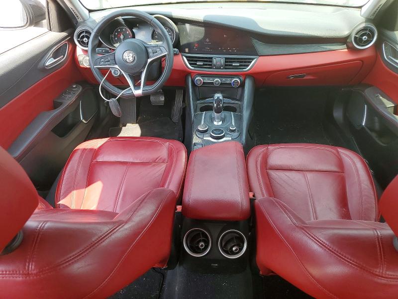 2019 Alfa romeo Giulia VIN ZARFAMAN7K7622510 COPART salvage auction — REAR END, Tx - Salvage Vehicle Title, sold $4,050 on 2026-07-03 (photo 8)