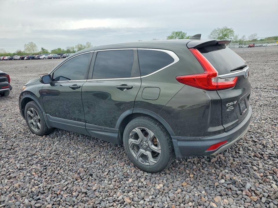 2018 Honda Cr-v VIN 7FARW2H58JE016133 COPART salvage auction — HAIL, In - Certificate Of Title, sold $5,800 on 2026-07-21 (photo 2)