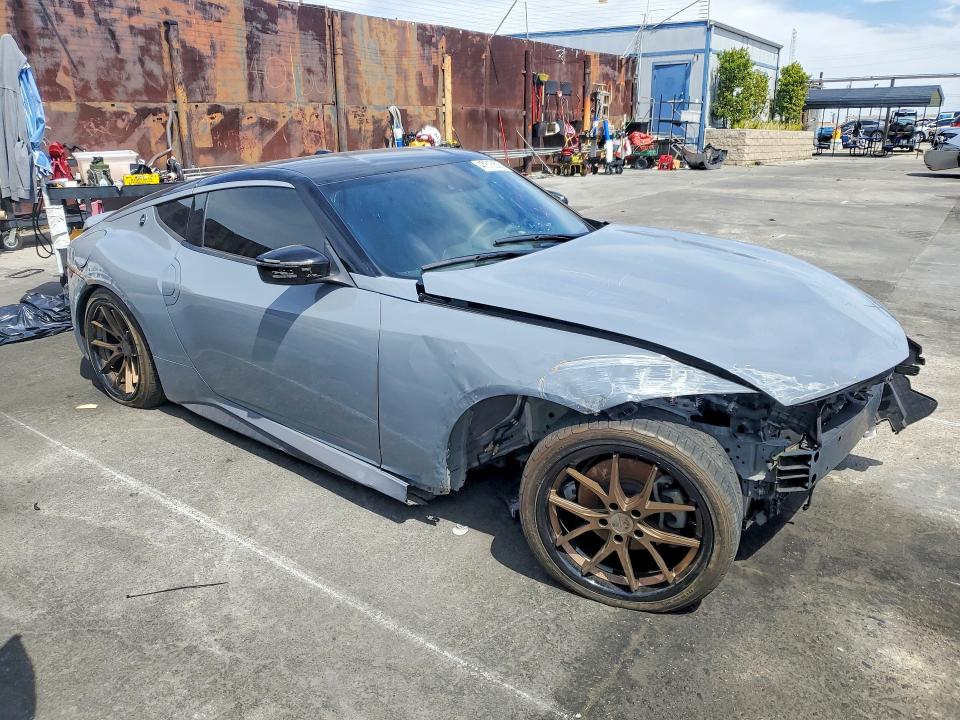 2024 Nissan Z VIN JN1BZ4BHXRM363438 COPART salvage auction — FRONT END, Az - Dis/Dlr/Exp Only Clean Title (P), sold $9,400 on 2026-07-27 (photo 4)