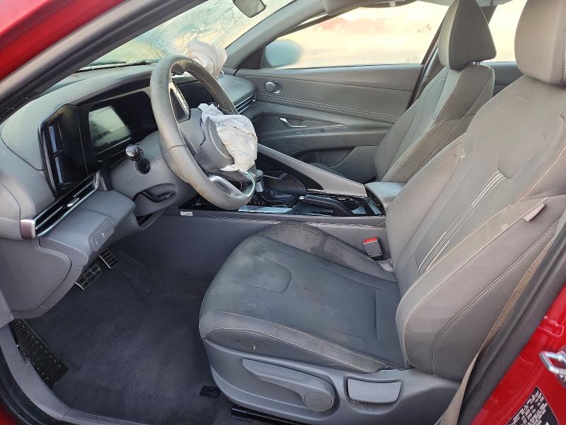 2025 Hyundai Elantra VIN KMHLM4DG8SU998048 COPART salvage auction — FRONT END, Ky - Bill Of Sale/Part Only/No Titl, sold $1,850 on 2026-07-30 (photo 7)