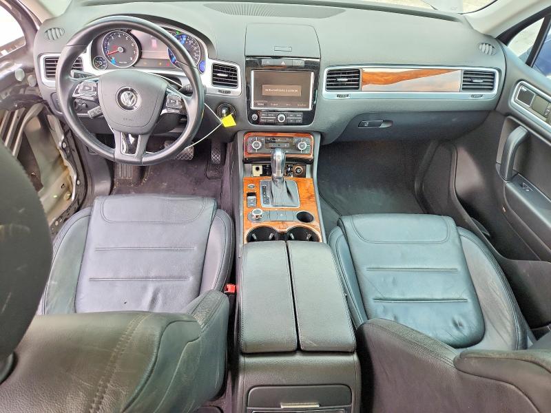 2011 Volkswagen Touareg VIN WVGFF9BP6BD000664 COPART salvage auction — FRONT END, Ar - Certificate Of Title, sold $1,150 on 2026-08-10 (photo 8)