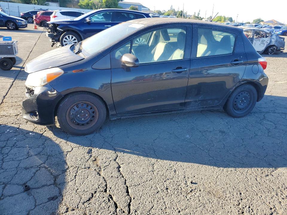 2013 Toyota Yaris VIN JTDKTUD35DD559666 COPART salvage auction — FRONT END, CA, sold $1,950 on 2026-07-10 (photo 1)