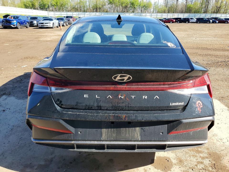 2024 Hyundai Elantra VIN KMHLP4DG5RU778044 COPART salvage auction — SIDE, Id - Salvage Certificate Of Title, sold $4,300 on 2026-07-22 (photo 6)