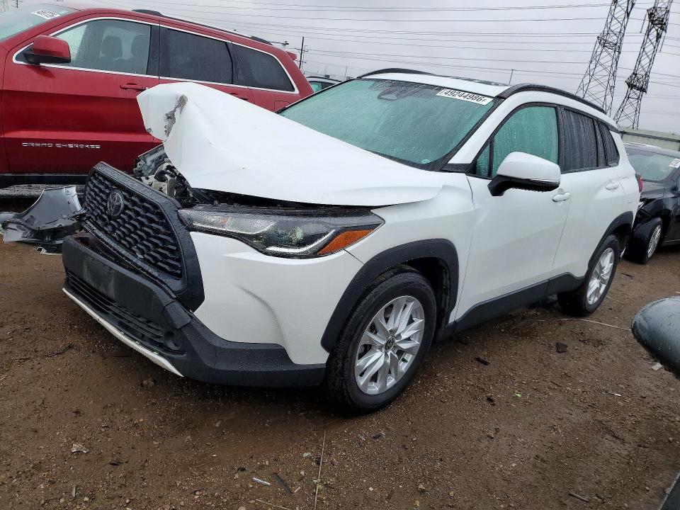 2023 Toyota Corolla cross VIN 7MUBAABG6PV047696 COPART salvage auction — FRONT END, Salvage Title, sold $7,300 on 2026-09-03 (photo 1)