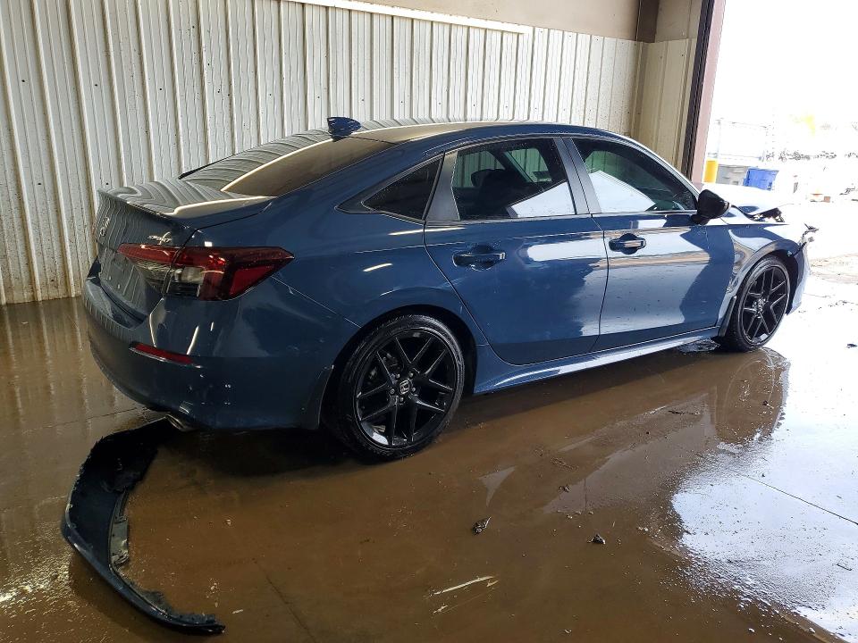 2025 Honda Civic VIN 2HGFE2F56SH506281 COPART salvage auction — FRONT END, Il - Salvage Certificate, sold $7,900 on 2026-07-28 (photo 3)