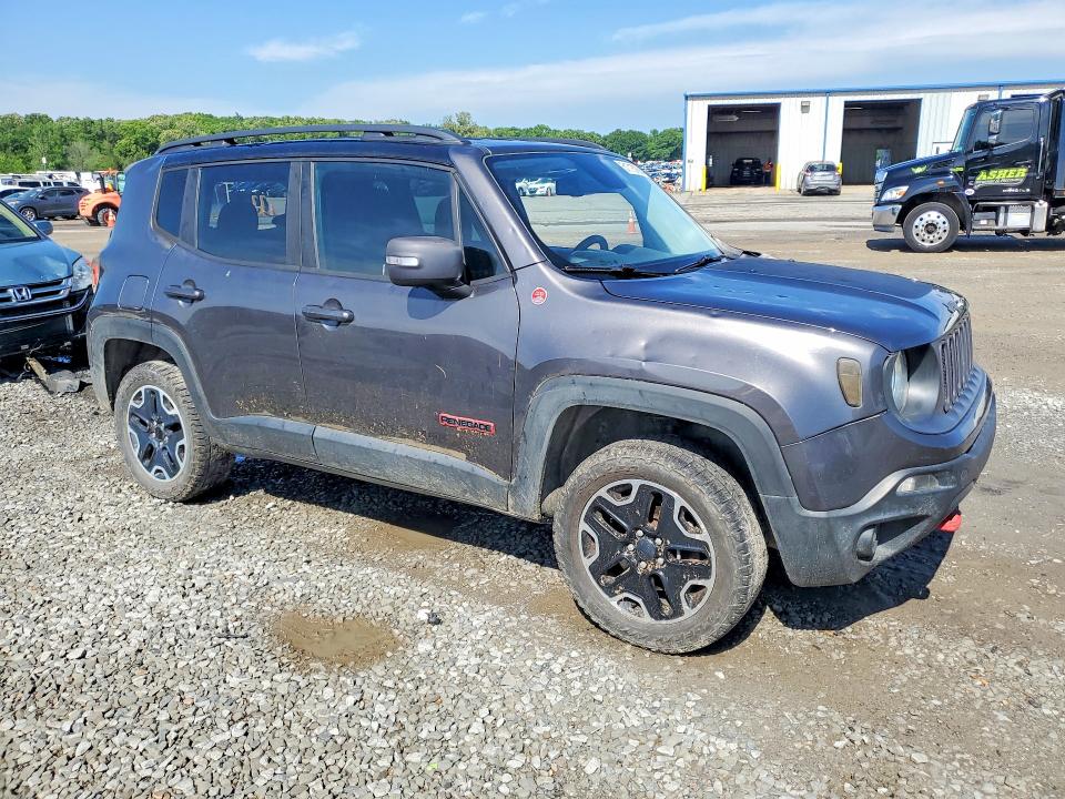 2016 Jeep Renegade VIN ZACCJBCT3GPC81520 COPART salvage auction — REAR END, Ar - Cert Of Title-Salvage, sold $60 on 2026-08-03 (photo 4)