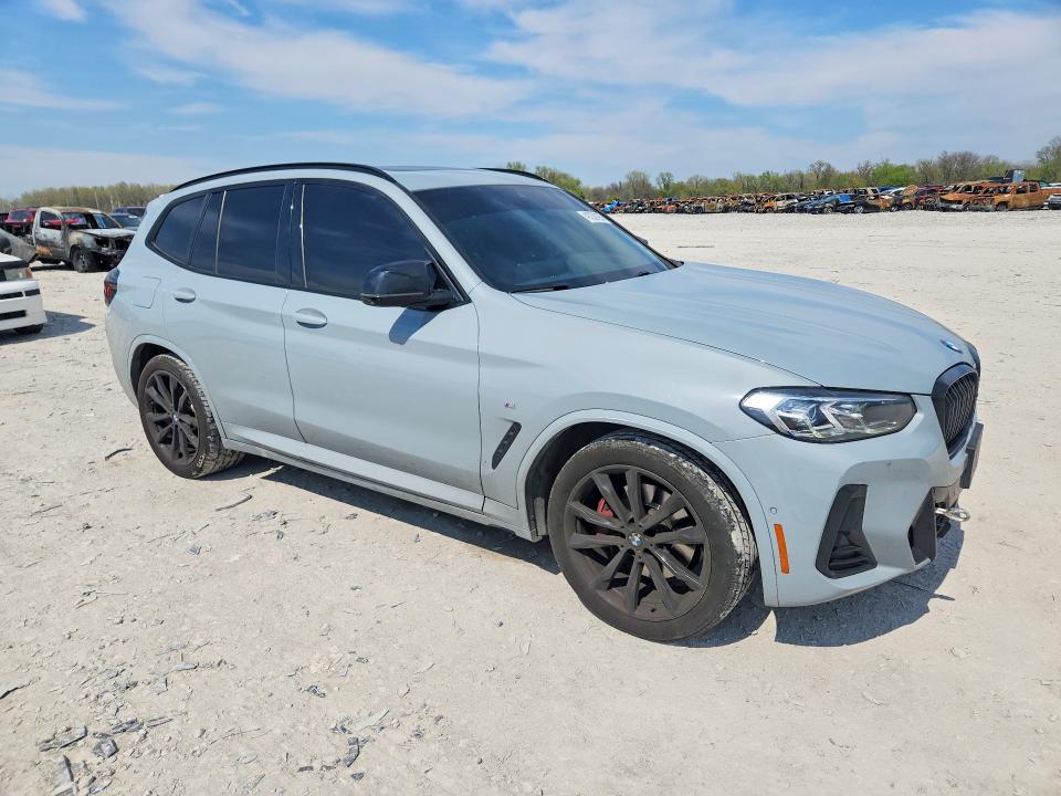 2023 BMW X3 VIN 5UX83DP01P9P33878 COPART salvage auction — SIDE, Il - Salvage Certificate, sold $24,500 on 2026-07-06 (photo 4)