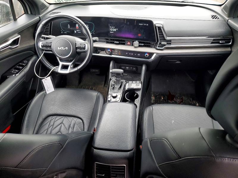 2023 Kia Sportage VIN 5XYK6CAF8PG050323 COPART salvage auction — FRONT END, Il - Salvage Certificate, sold $8,900 on 2026-07-28 (photo 8)