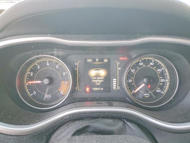 2014 Jeep Cherokee VIN 1C4PJLCS2EW279336 COPART salvage auction — FRONT END, CA, sold $1,350 on 2026-07-20 (photo 9)