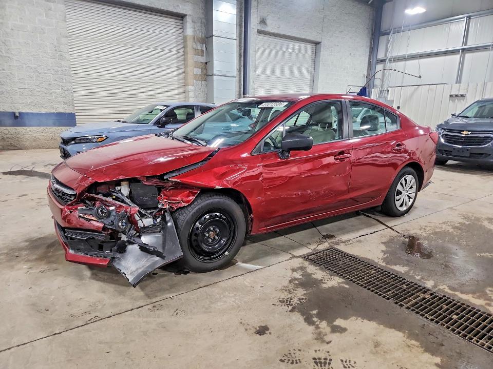 2022 Subaru Impreza VIN 4S3GKAB69N3602482 COPART salvage auction — FRONT END, Mn - Cert Of Title-Salvage, sold $2,600 on 2026-07-09 (photo 1)