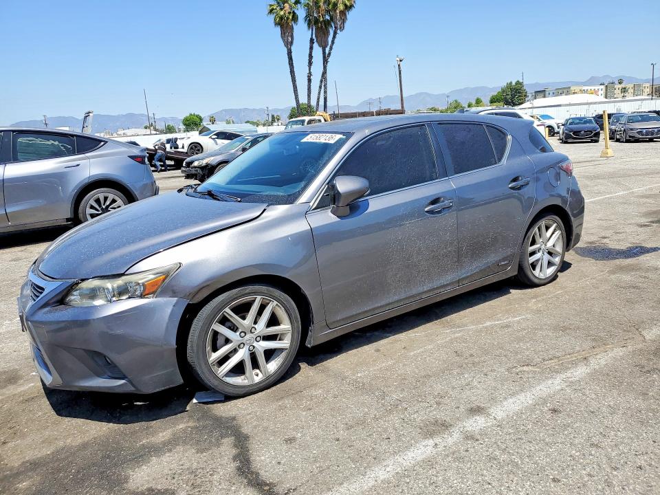 2015 Lexus VIN JTHKD5BH2F2227540 COPART salvage auction — FRONT END, Ca - Salvage Certificate, sold $2,850 on 2026-07-24 (photo 1)