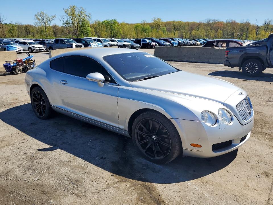 2004 Bentley Continental VIN SCBCR63W24C021798 COPART salvage auction — NORMAL WEAR, Va - Parts Only, sold $5,200 on 2026-07-21 (photo 4)