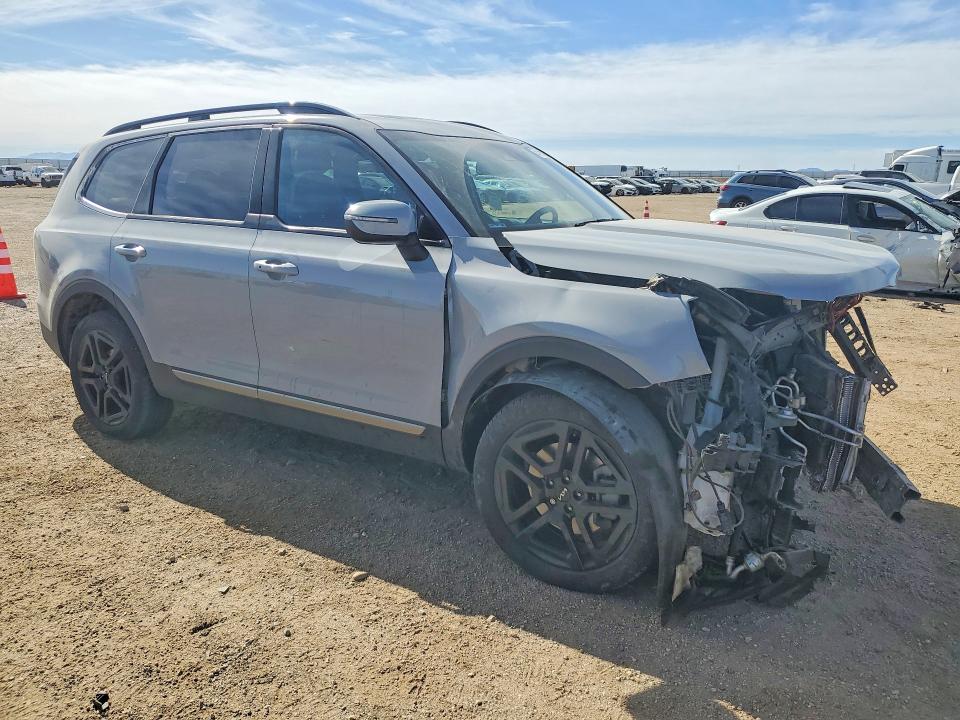 2023 Kia Telluride VIN 5XYP3DGC1PG372660 COPART salvage auction — FRONT END, Salvage Title, sold $4,200 on 2026-07-20 (photo 4)