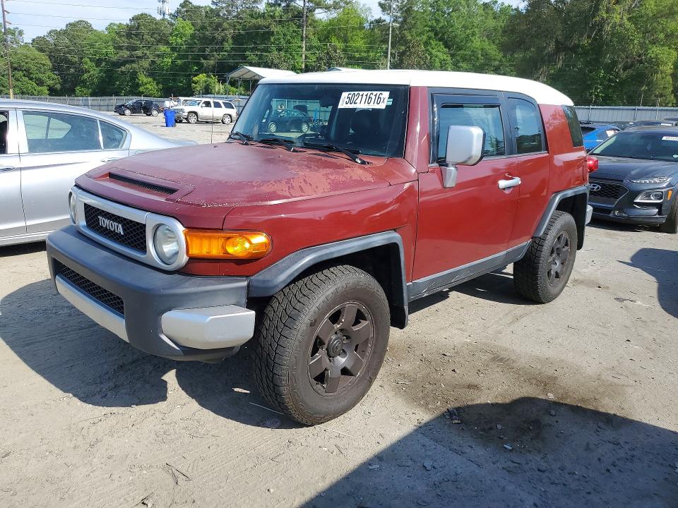 2008 Toyota Fj cruiser VIN JTEBU11F78K041646 COPART salvage auction — MECHANICAL, Tn - Certificate Of Title, sold $3,750 on 2026-07-08 (photo 1)