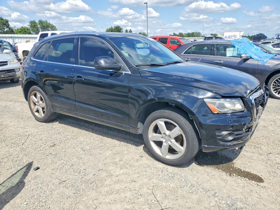 2010 Audi Q5 VIN WA1LKAFP5AA100070 COPART salvage auction — FRONT END, Ca - Salvage Certificate, sold $100 on 2026-07-14 (photo 4)