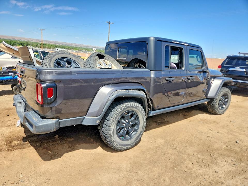 2023 Jeep Gladiator VIN 1C6HJTAGXPL525614 COPART salvage auction — REAR END, Az - Cert Of Title - Salvage, sold $9,200 on 2026-07-09 (photo 3)