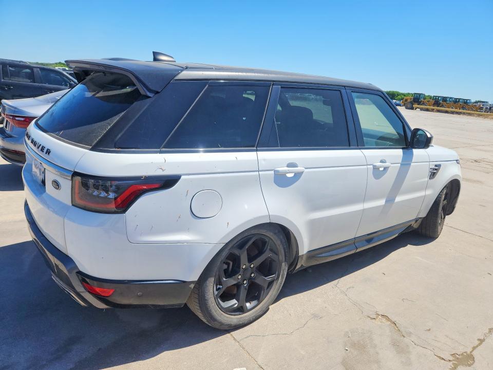 2020 Land rover Range rover sport VIN SALWR2SU7LA707941 COPART salvage auction — NORMAL WEAR, Tx - Certificate Of Title, sold $13,400 on 2026-07-02 (photo 3)