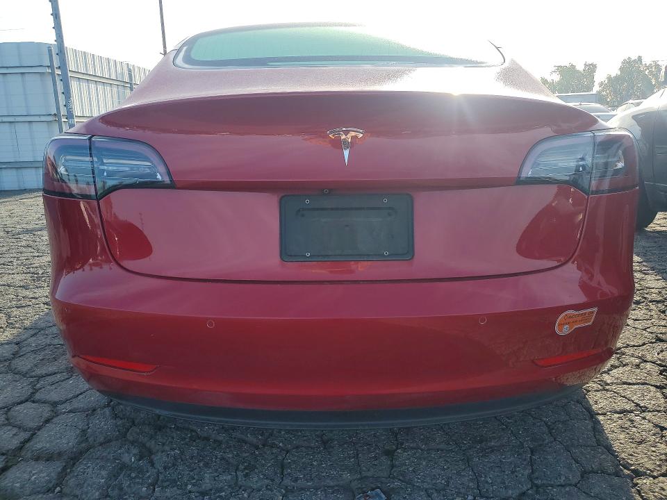 2019 Tesla Model 3 VIN 5YJ3E1EA5KF298930 COPART salvage auction — FRONT END, Ca - Salvage Certificate, sold $2,050 on 2026-07-02 (photo 6)
