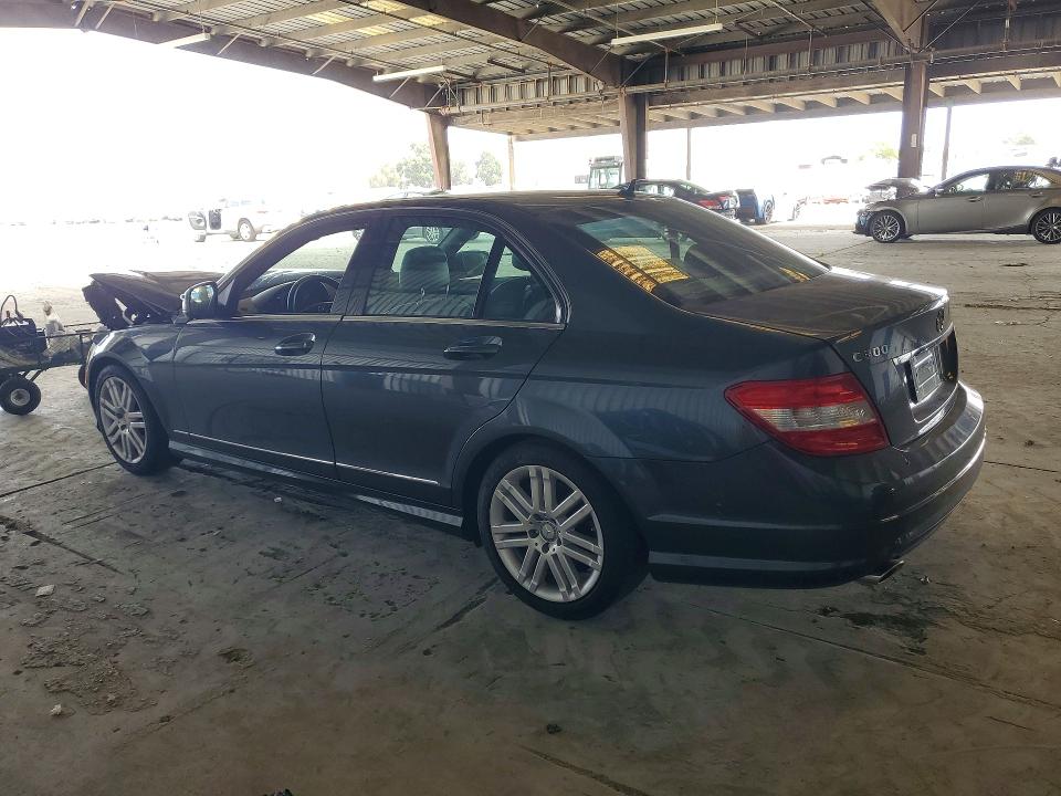 2009 Mercedes-benz C-klasse VIN WDDGF54X89R083211 COPART salvage auction — FRONT END, Ca - Salvage Certificate, sold $325 on 2026-07-02 (photo 2)