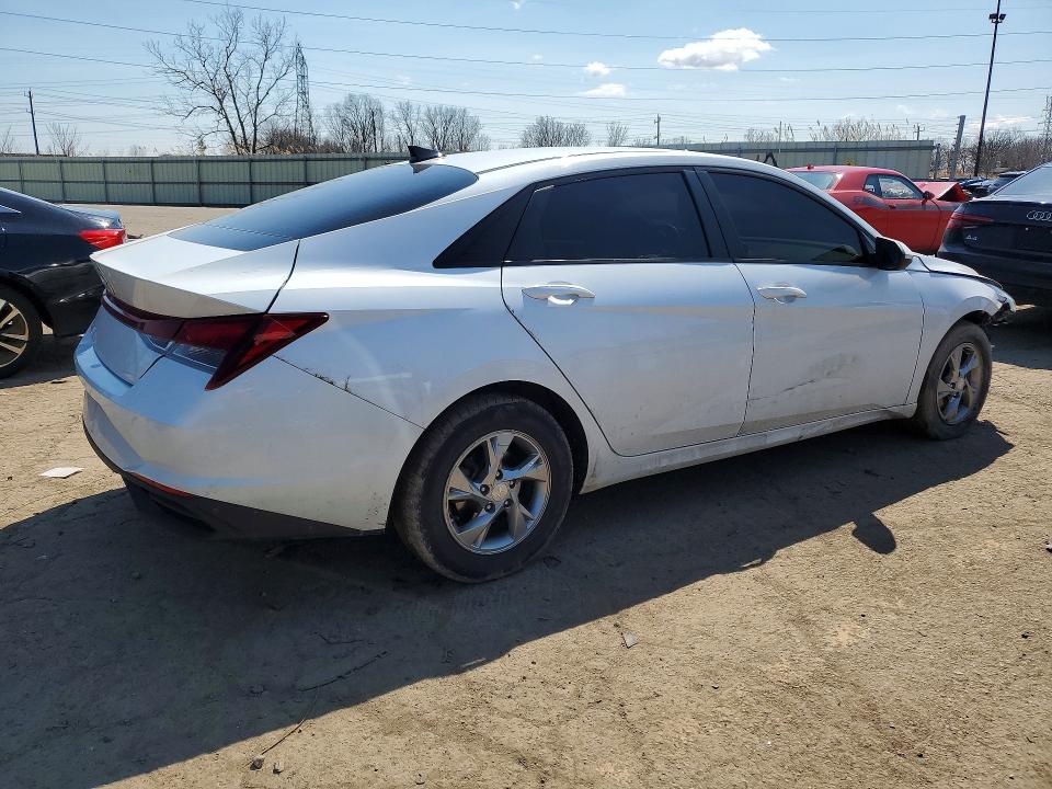 2021 Hyundai VIN 5NPLL4AG4MH047273 COPART salvage auction — FRONT END, Oh - Cert Of Title-Salvage, sold $325 on 2026-07-28 (photo 3)