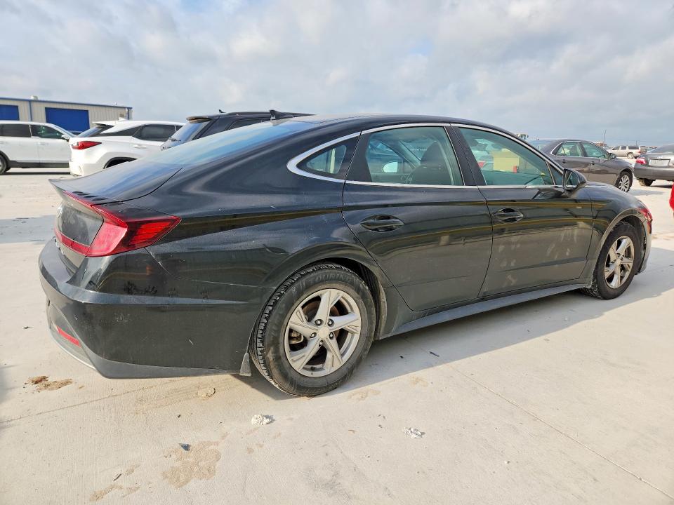 2021 Hyundai Sonata VIN 5NPEG4JA6MH090280 COPART salvage auction — SIDE, Tx - Certificate Of Title, sold $175 on 2026-07-31 (photo 3)